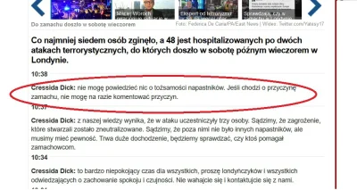 k.....3 - 4 dni po zamachu w Londynie policja była bardzo powściągliwa odnośnie motyw...