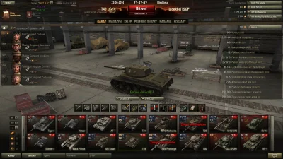 jacekbe - o proszę kto zawitał ponownie w moim garażu

#wot #worldoftanks

i dołączam...