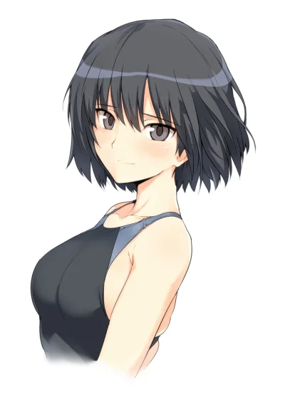 Czokolad - #randomanimeshit #amagami #ainanasaki #swimsuit #