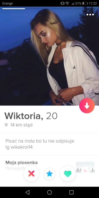 m.....g - Najbardziej na tinderze gardzę lochami, które w bezczelny sposób żebrają o ...