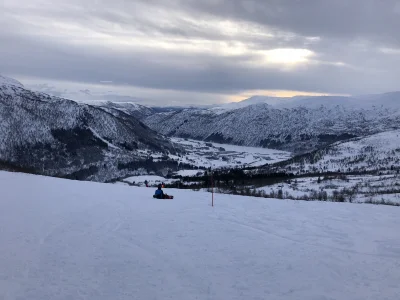 ampcode - Z dzisiejszego wypadu na #snowboard w #norwegia. Warunki bardzo dobre, pocz...