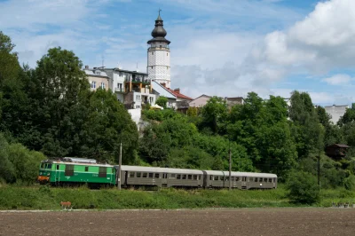 niemiec - 2015.07.26 || Biecz || ET21-631 z pociągiem specjalnym do Gorlic, przejeżdż...
