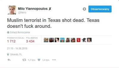 l.....l - Wczoraj w Texasie również mogło dojść do masakry, ale na szczęście w przeci...