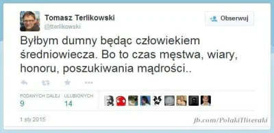 Unicorne - Rzeczywiście żaden z niego człowiek renesansu. :D

#twitter #terlikowski #...