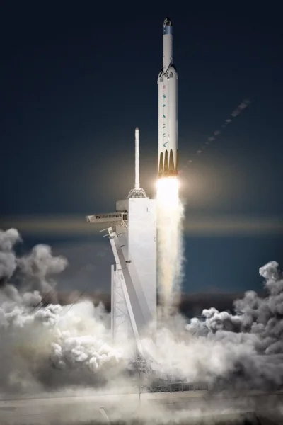 O.....Y - Na stronie SpaceX pisze że Falcon Heavy jest w stanie wynieść 2.9 tony na P...