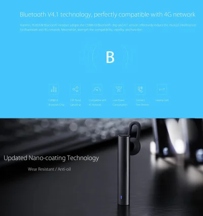 eternaljassie - Original Xiaomi Mi LYEJ02LM Bluetooth Headset w dobrej cenie. Teraz t...