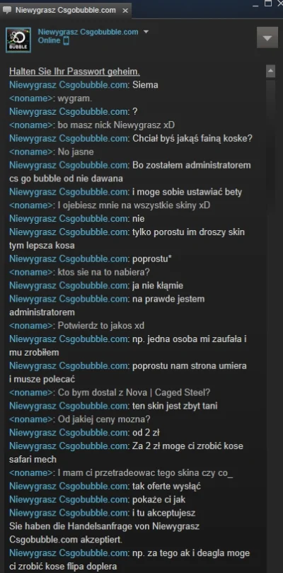 pciem - Ktoś się na to nabiera? xDDDDD
#steam #csgo #skiny