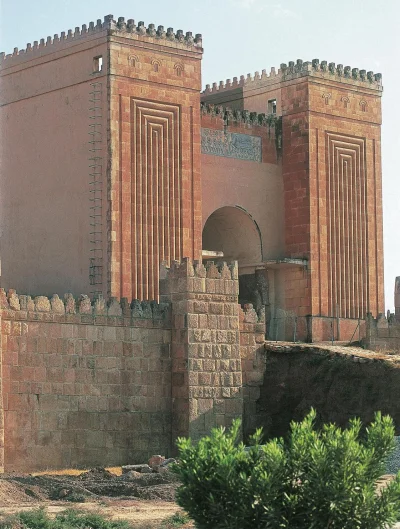myrmekochoria - Rekonstrukcja pierwszego muru Niniwy