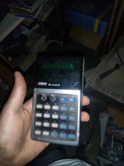 thegamebusterpl - Jak mirki myślo, sprzedać ten 40 letni kalkulator, czy lepij zostaw...