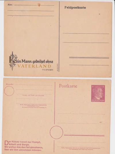 mad_marx - Kolejne, tym razem niewypisane pocztówki. Są to niemieckie karty pocztowe ...