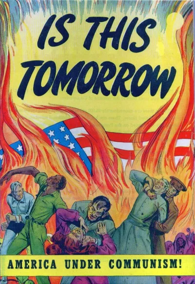 N.....5 - Cover to the 1947 comic book "Is This Tomorrow" #historia #antykomunizm
