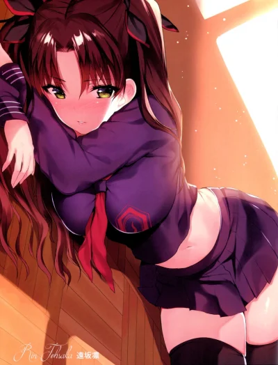 Banri - #randomanimeshit #fate #fatestaynight #rintohsaka #tohsakarin #zakolanowkiani...