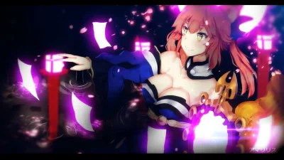 bakayarou - #randomanimeshit #fate #fategrandorder #caster #tamamonomae #kitsunemimi ...