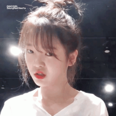 XKHYCCB2dX - #seunghee #ohmygirl 
#koreanka #gif