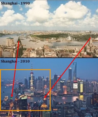 a.....k - Fotka Szanghaju znana i prawdziwa - szkoda, że oba zdjęcia mają dość różne ...