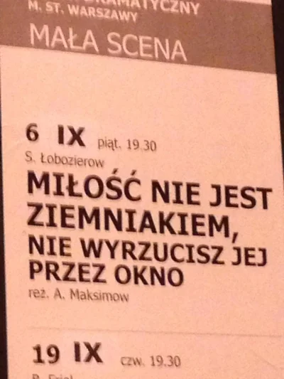 WyjasniamDowcipy - Nie wiem co mi strzeliło do łba. Byłem wczoraj w teatrze na sztuce...