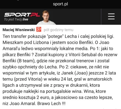 zafrasowany - Do zweryfikowania taki news #lechpoznan #ekstraklasa