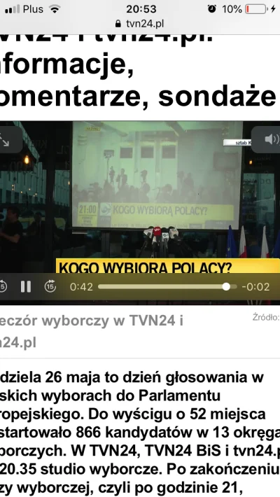 mario-zdk - Ciekawsza sprawa to screen z TVN24 i dlaczego sztab kukiz ma inna godzine...