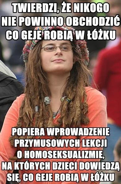 L.....e - Gdy czytałem ten wywiad miałem przed oczami lewaczkę z tego mema ( ͡° ͜ʖ ͡°...