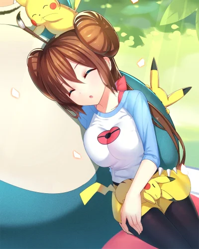 M.....r - #randomanimeshit #pokemon #mei #snorlax #pikachu #Zhuoyandesailaer #
#dobr...