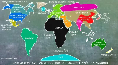 r.....7 - Jak amerykanie widzą resztę świata...

#mapa #humorobrazkowy #heheszki