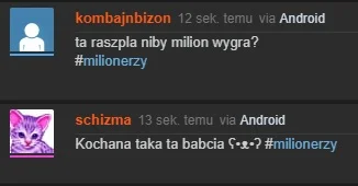 Justyna712 - Mirkoblog at its finest. ( ͡º ͜ʖ͡º)
#milionerzy