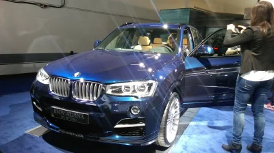 uzor - #bmw #iaa #alpina xd3 na targach fajne furki :)