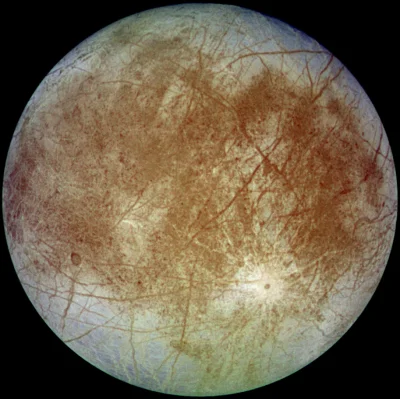 SchrodingerKatze64 - Europa - jest to czwarty co do wielkości księżyc Jowisza zbliżon...