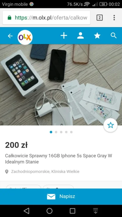 fruczek - Ostrzegam przed oszustami na olx. Gość wystawia telefony z różnych kont w c...