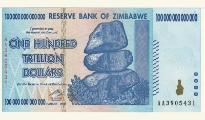 dlkv - Wenezuelski bolivar to pikuś przy dolarze z Zimbabwe swego czasu ( ͡°( ͡° ͜ʖ( ...