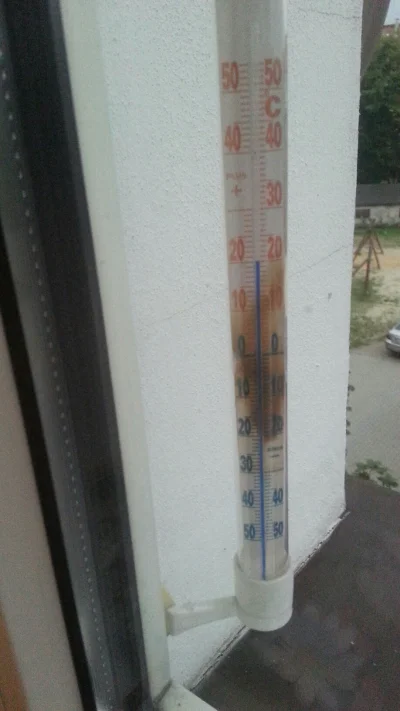 dotted - Dzisiaj było tak gorąco, że aż termometr się opalił :D #takgoraca #czarnyhum...