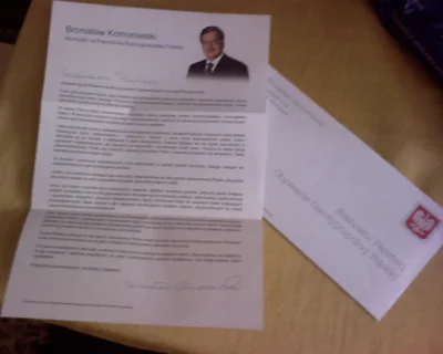 machol - Spaaaaam! List od #kandydat.a #wybory #wybory2010 komorowski #poczta