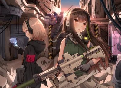 bakayarou - #randomanimeshit #girlsfrontline #m4sopmodii #m4a1 #girlsandguns #animear...