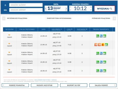 mazaq1 - Polecam wszystkim transport na lotnisko w w #krakow przez #pkp.
Dobrze że o...