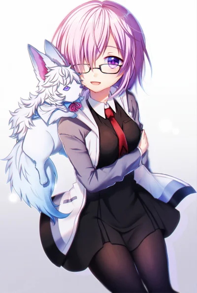 l.....f - #randomanimeshit #fate #fategrandorder #fou #shielder #rajstopyanime #pixiv...