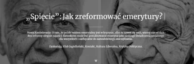eoneon - Największy problem z emeryturami w Polsce to niedojrzałość polskiego społecz...