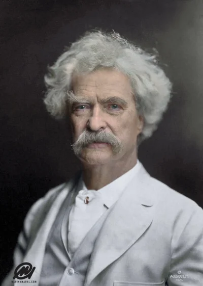 6.....2 - A nie wydaje się wam, że Twain jest podobny do Papcia Chmiela?