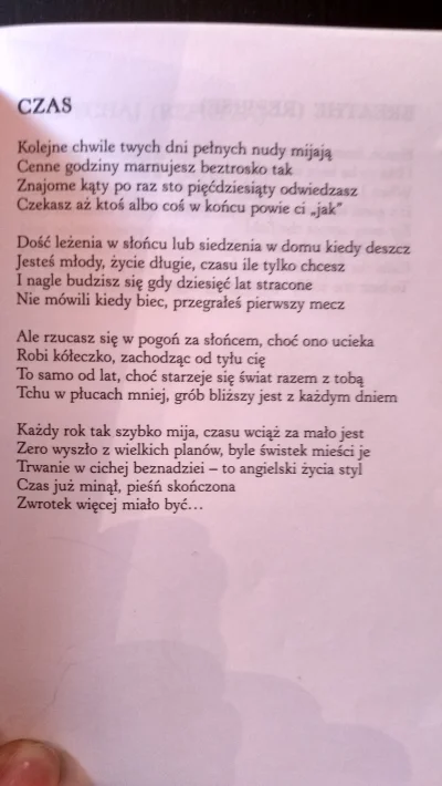 dulek - @waters: Łapcie tłumaczenie z antologii twórczości Watersa. Mi podoba się bar...