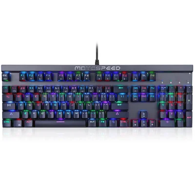 polu7 - Motospeed CK103 NKRO RGB Mechanical Keyboard - Gearbest
Cena: 40.49$ (153.87...