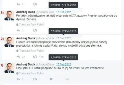 lucer - @MinDobrejZmiany: Oczywiście neuropa mistrzowie manipulacji.Duda pisał o ACTA...