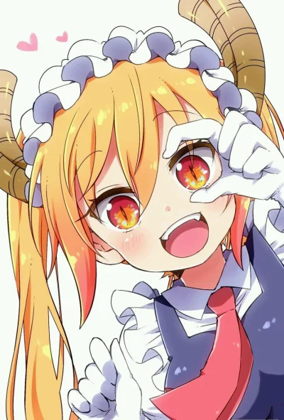 Smuffiasty - #randomanimeshit #kobayashisanchinomaiddragon #tooru #maid #blushedface