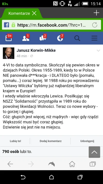 WujekRada - Janusz Korwin-Mikke operacja 1%.
Korwin nie ogarnia chyba jak i po co by...