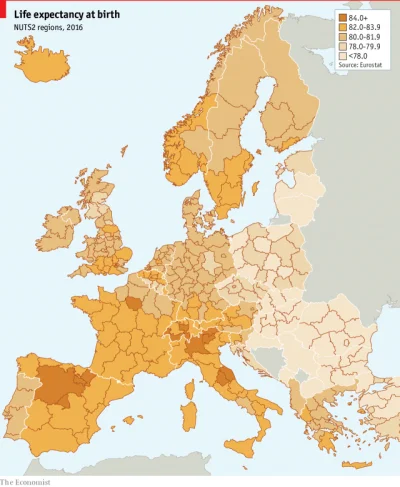 Lifelike - #europa #demografia #mapy #kartografiaekstremalna #ciekawostki