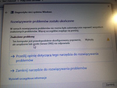 Medyk_Brzeg - Mam problem z połączeniem wifi w laptopie. Widzi sieć ale nie łączy win...