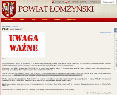 wodzirejwykopu - http://www.powiatlomzynski.pl/index.php?wiad=2838
Co k&&&wa?

#mi...