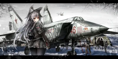 FlaszGordon - #randomanimeshit #animeart [ artysta: #haguruma #mig25 ] #ocieplaniewiz...