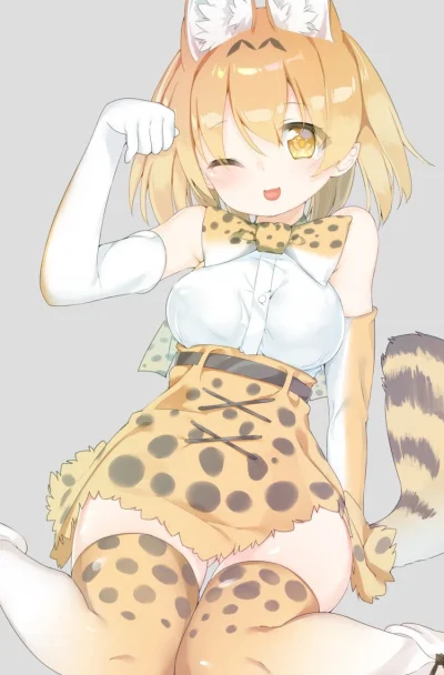 kedzior1916 - #randomanimeshit #kemonofriends #serval #kemonomimi