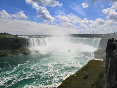 frogkiller - Dzień 3. Niagara Falls. Pogoda tym razem dopisała: ciepło, lekki wiatere...