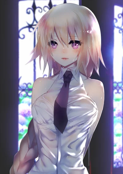 bakayarou - #randomanimeshit #fate #fategrandorder #jeannedarc #animeart #pixiv #anim...