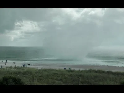 starnak - Waterspout Tornado Carolina Beach- Extreme Close Up.